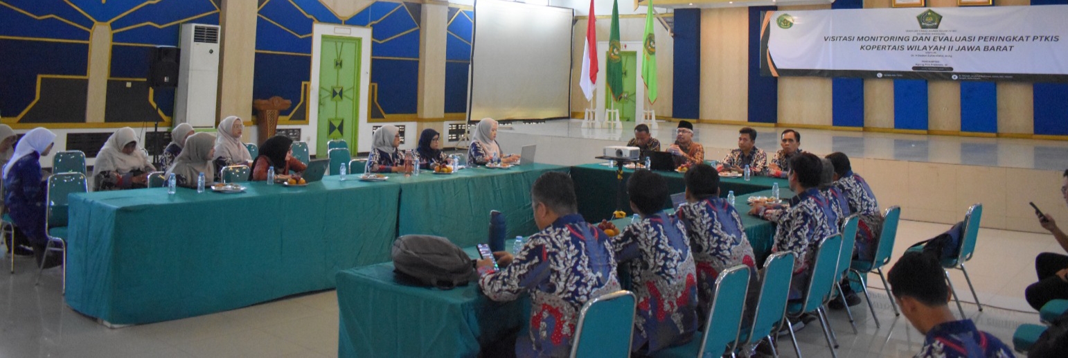 Sambut Tim Monev Kopertais II, Wakil Ketua I: 